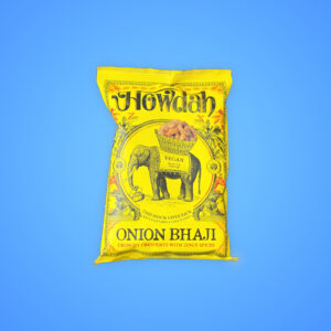 Howdah onion bhaji snacks